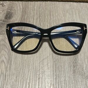 Tom Ford 5826 b Black 55 16 140 blue light filtering NEW